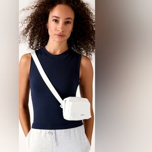 NWOT Athleta All About Crossbody Belt Bag - Bright White